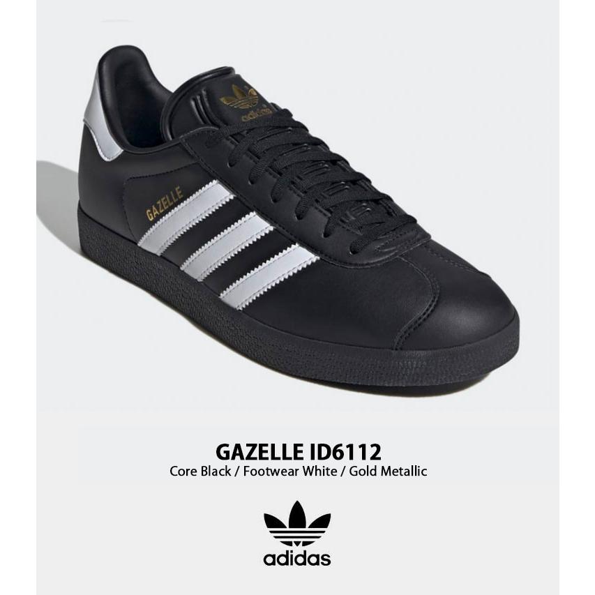 adidas originals アディダス スニーカー GAZELLE ID6112 BLACK