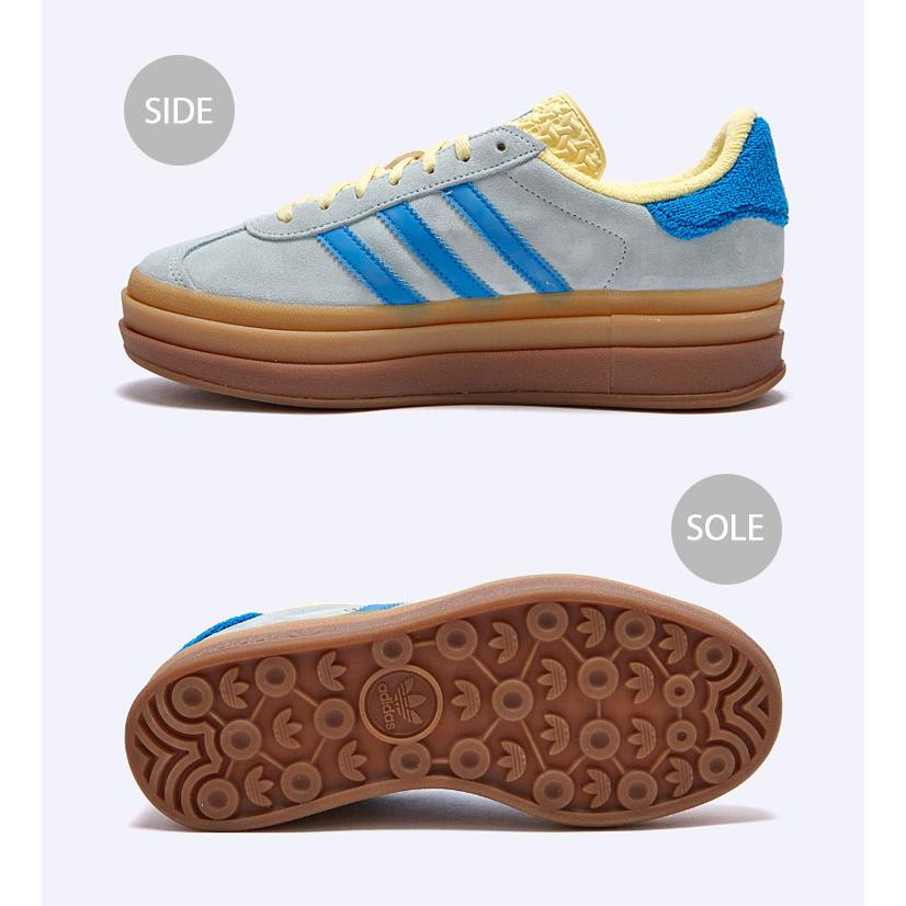 adidas originals アディダス レディース スニーカー 厚底 GAZELLE BOLD IE0430 ガゼル ボールド スエード BLUE 厚底シューズ ブルー adidas（アディダス） adidas originals レディース スニーカー 厚底