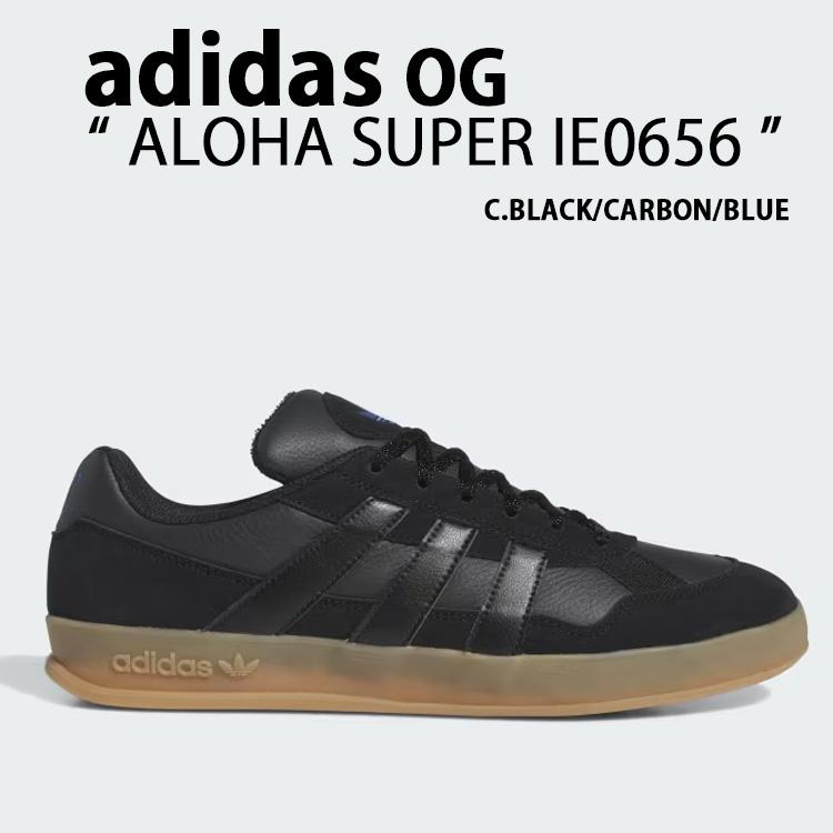 adidas originals アディダス スニーカー ALOHA SUPER IE0656 アロハスーパー CORE BLACK CARBON BLUE BIRD adidas（アディダス） adidas originals スニーカー ALOHA SUPER
