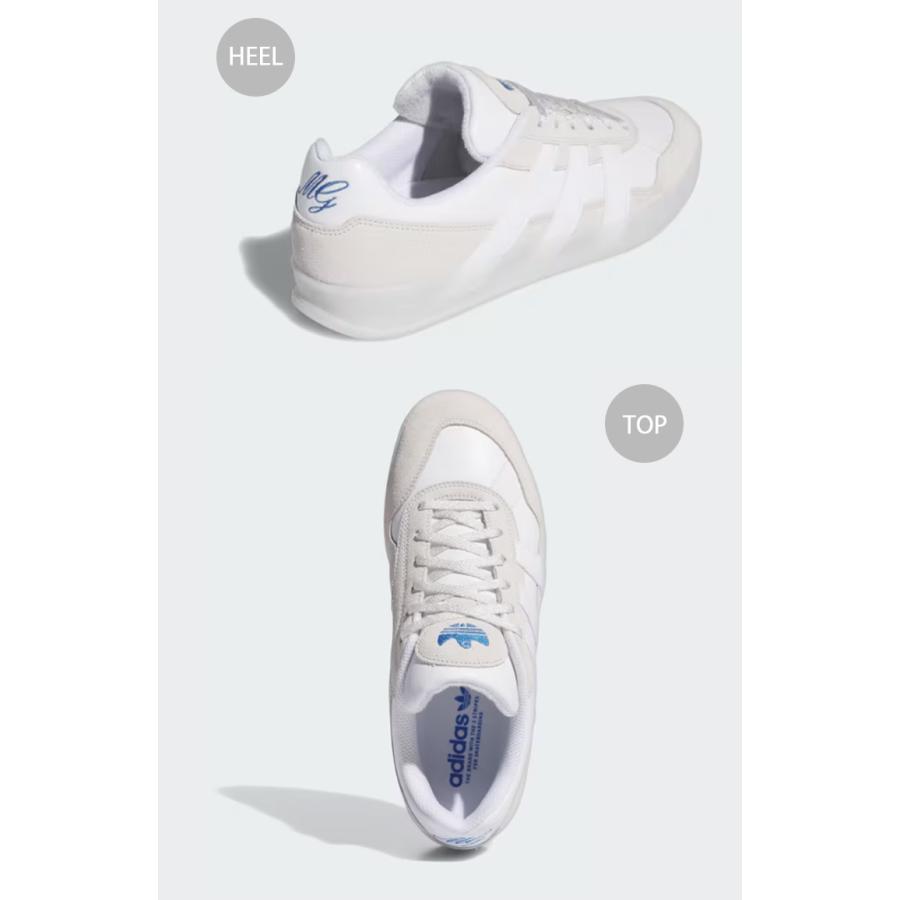 adidas originals アディダス スニーカー ALOHA SUPER IE0657 アロハスーパー シューズ WHITE BLUE スエード ホワイト ブルー メンズ レディース｜a-dot｜05