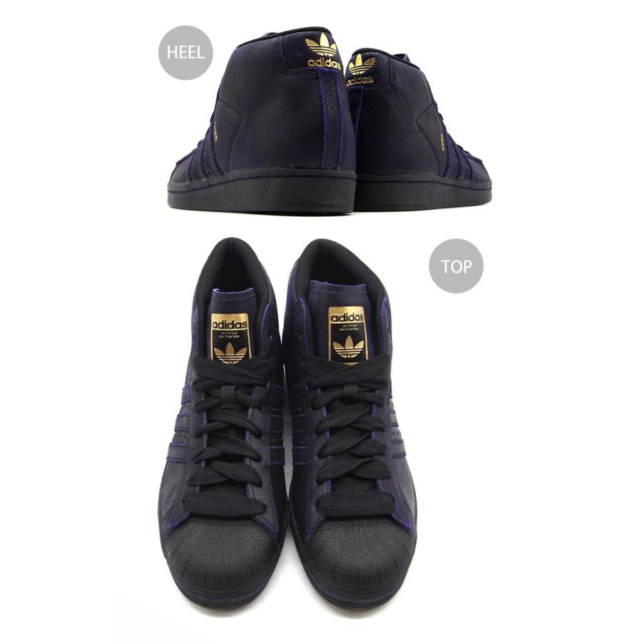 adidas originals アディダス スニーカー SUPERSTAR KADER SYLLA PRO ADV IE4310 シューズ スーパースター ケイダーシイラ BLACK PURPLE GOLD スウェード｜a-dot｜05