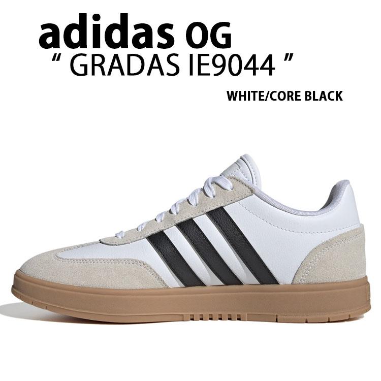 完売品　試着のみ　アディダス　IE9044 24cm adidas アディダス スニーカー GRADAS IE9044 WHITE CORE BLACK