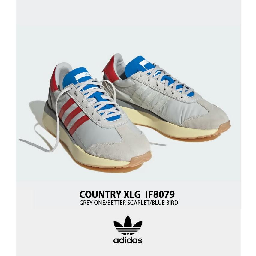 希少品　adidas アディダス カントリー スニーカー　24cm  ウルトラマン　レトロ　カラー ローカットスニーカー シューズ　820327 　銀×赤 　97年製　堺市 石津　ジャングルジャングル石津 adidas（アディダス） adidas Originals オリジナルス スニーカー