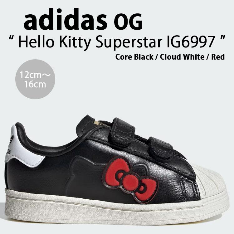 【新品未開封】 hellokitty スーパースター　スニーカー adidas（アディダス） キッズ スニーカー adidas x Hello Kitty