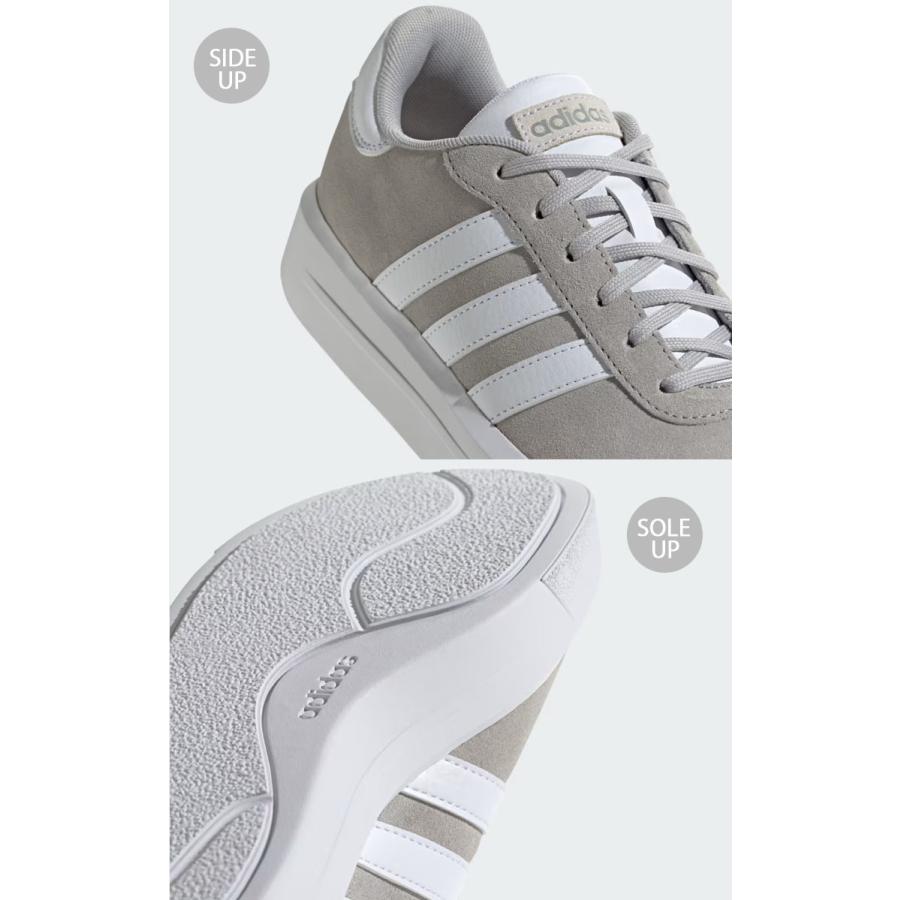 ☆人気☆【Adidas】☆W COURT PLATFORM SUEDE☆22-28cm☆Grey☆ adidas アディダス スニーカー 厚底 COURT PLATFORM SUEDE