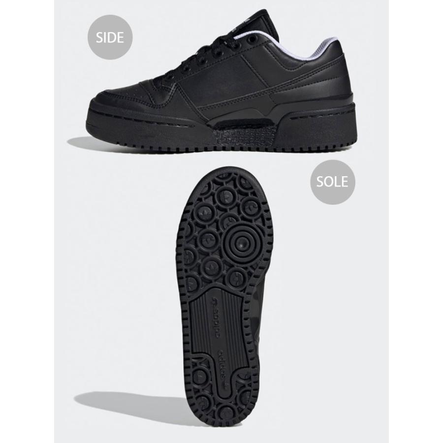 adidas（アディダス） スニーカー FORUM BOLD J JH5592 BLACK WHITE