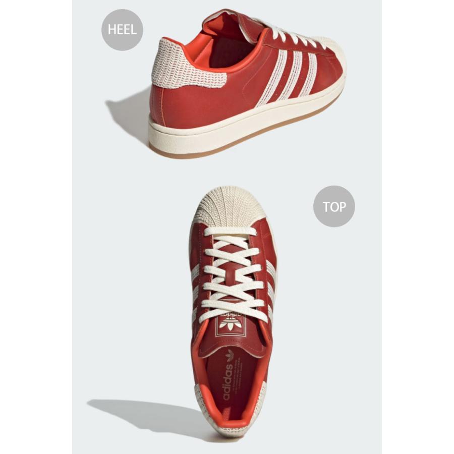未使用 タグ付 adidas スーパースター 本革 ホワイト/レッド スニーカー 楽天市場】【 ADIDAS SUPERSTAR 'WHITE VIVID RED' / CLOUD WHITE