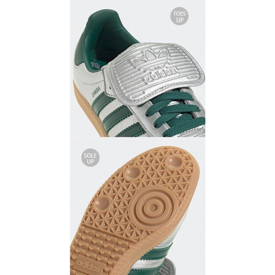 【新品・未使用】ADIDAS ORIGINALS SAMBA シルバーグリーン 国内 9/1 発売】アディダス オリジナルス ウィメンズ サンバ OG