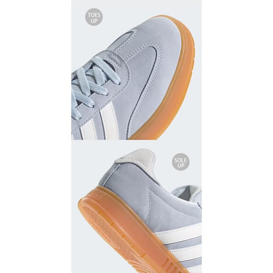 adidas アディダス スニーカー GRADAS JI2443 Halo Blue Core White Halo Blue グラダス 3ストライプ シューズ レザーアッパー レザー 本革 ハロブルー コアホワイト adidas（アディダス） スニーカー GRADAS JI2443 Halo Blue Core White
