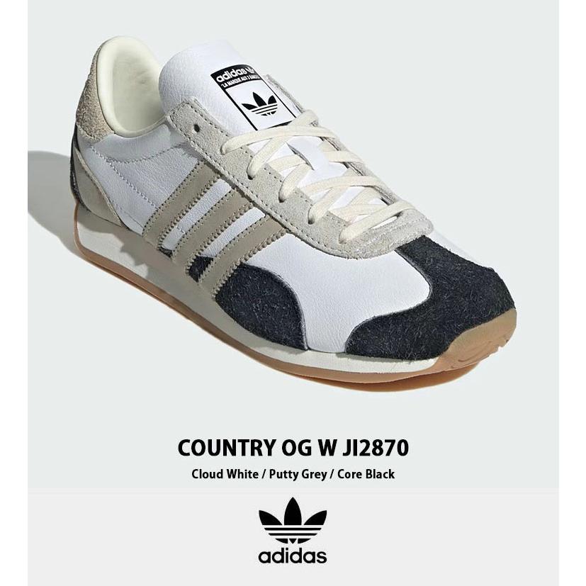 スニーカー adidas Country OG WhitePattieGrayBlack JI2870 adidas Originals アディダス オリジナルス スニーカー COUNTRY