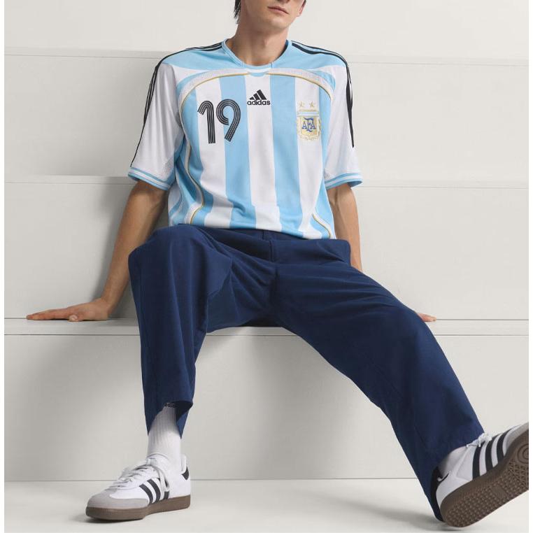 adidas（アディダス） 半袖 ジャージ Tシャツ ARGENTINA 2006 HOME S