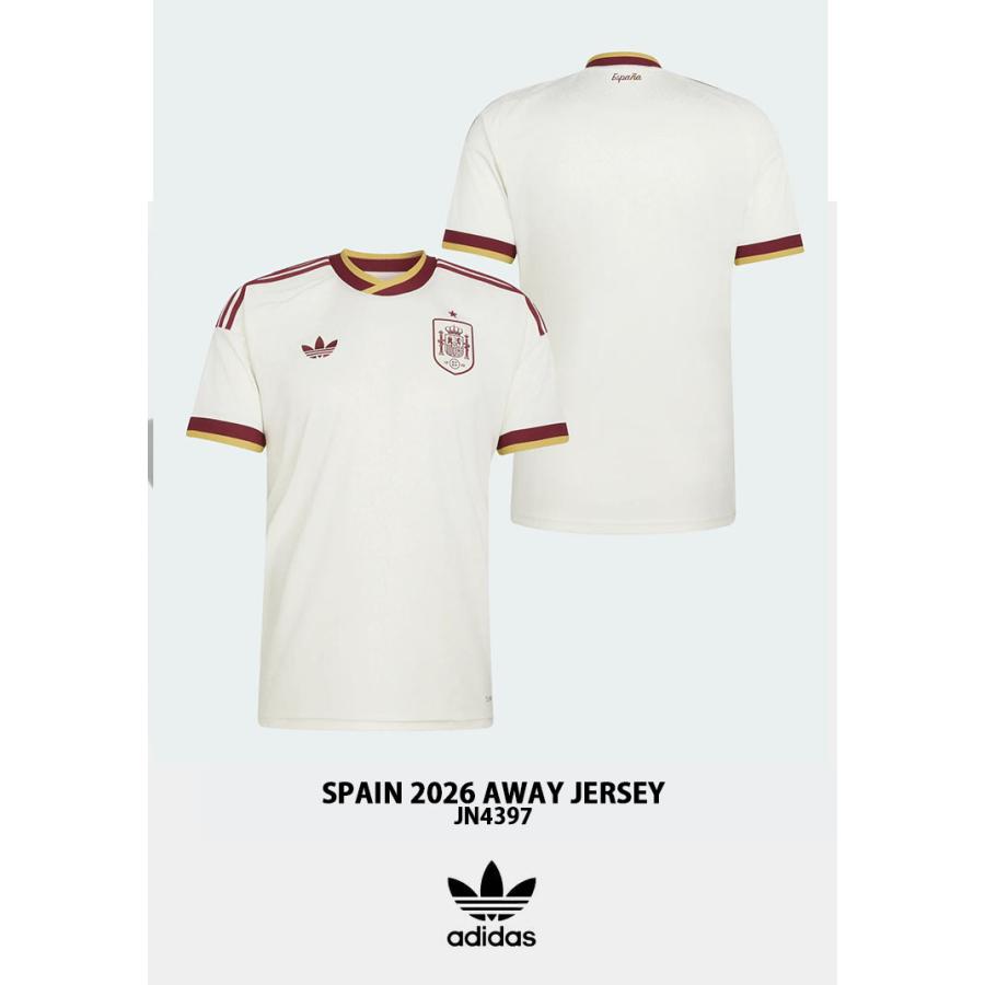 adidas（アディダス） スペインアウェイユニ 半袖 ジャージ SPAIN 2026