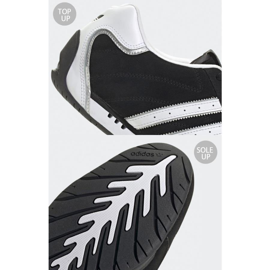 adidas アディダス スニーカー ADIRACER LO JP7009 BLACK WHITE