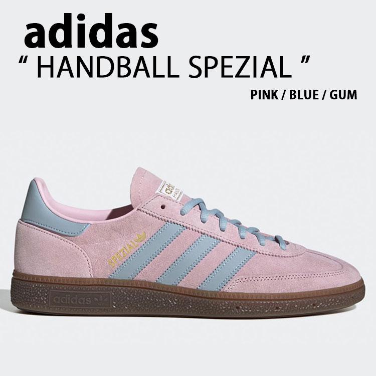 adidas Handball Spezial青ピンクスニーカー レディース本革 adidas originals アディダス スニーカー HANDBALL SPEZIAL