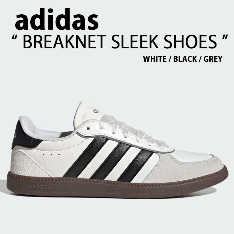 adidas originals アディダス スニーカー BREAKNET SLEEK SHOES JQ8253 WHITE ブレイクネット スリーク シューズ ホワイト スエード メンズ レディース adidas（アディダス） adidas originals スニーカー BREAKNET SLEEK