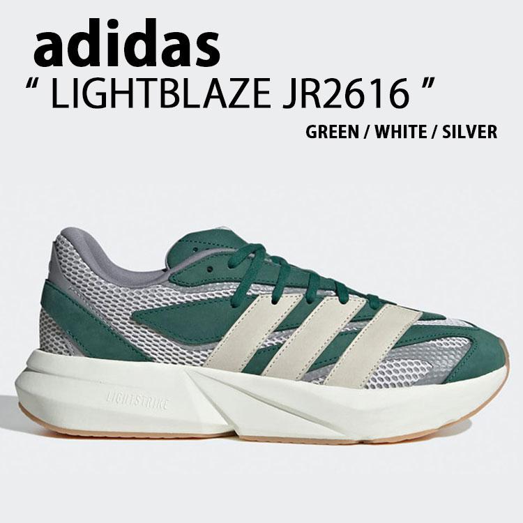 adidas（アディダス） adidas Originals スニーカー LIGHTBLAZE JR2616 GREEN WHITE ...