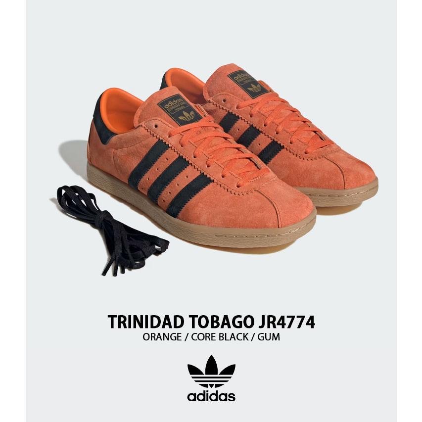 adidas originals アディダス スニーカー TRINIDAD TOBAGO ORANGE BLACK JR4774 シューズ トリニダードトバゴ オレンジ ブラック メンズ レディース_2