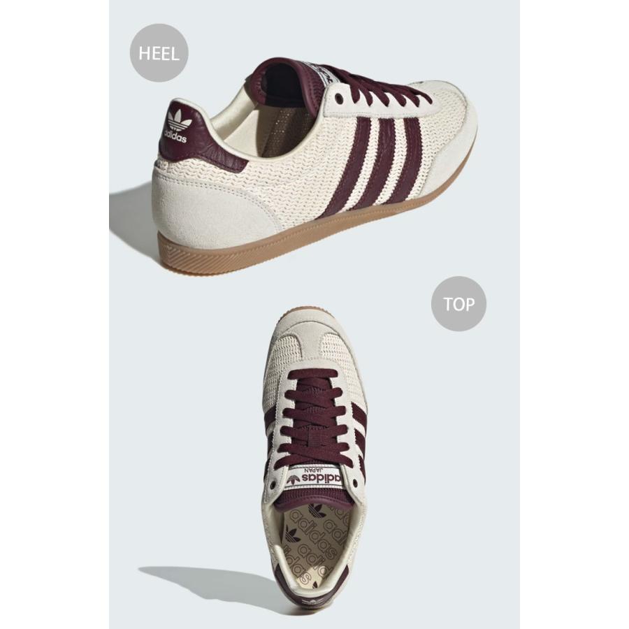 adidas originals アディダス スニーカー JAPAN WHITE MAROON GUM JR7161 シューズ ジャパン ホワイト マルーン ガム テラス系 T-トゥ_4