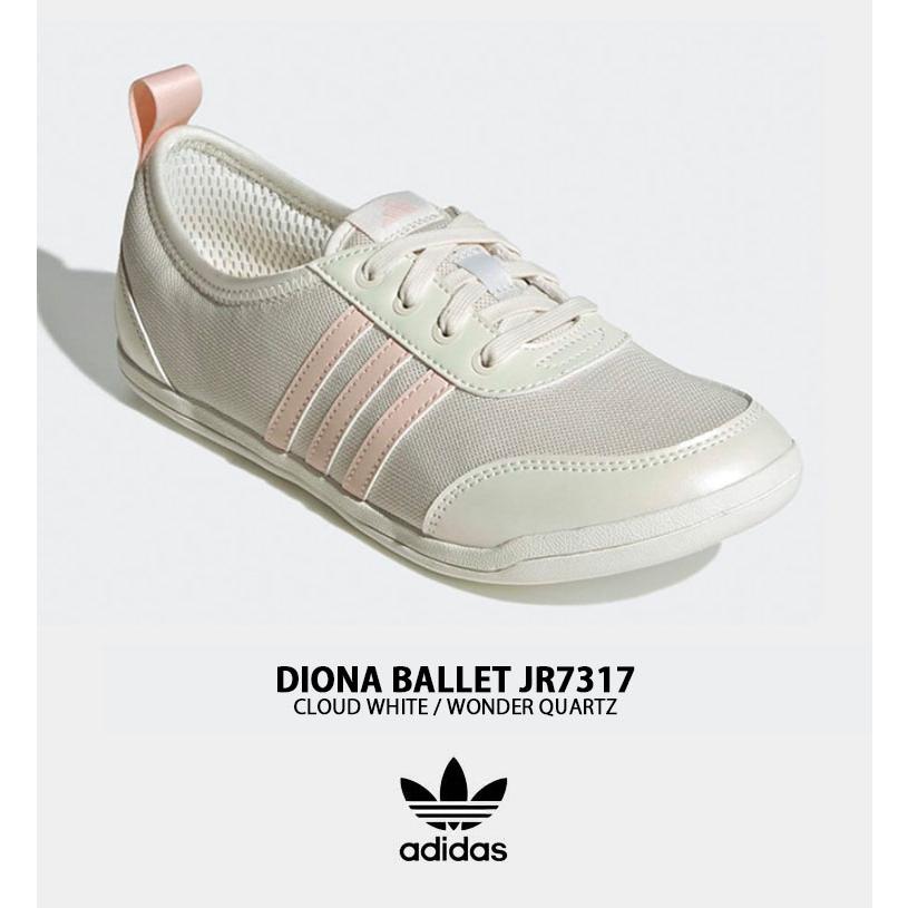 adidas（アディダス） adidas originals レディース スニーカー DIONA BALLET ディオナバレエ BLACK ...