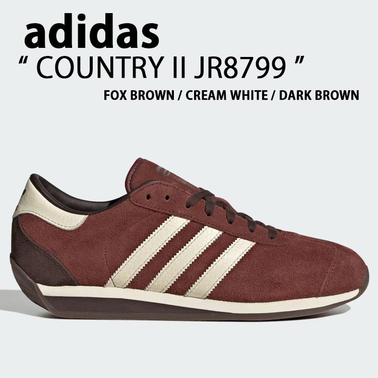 adidas Originals アディダス オリジナルス スニーカー COUNTRY II JR8799 BROWN シューズ カントリーII ブラウン メンズ レディース adidas（アディダス） adidas Originals オリジナルス スニーカー