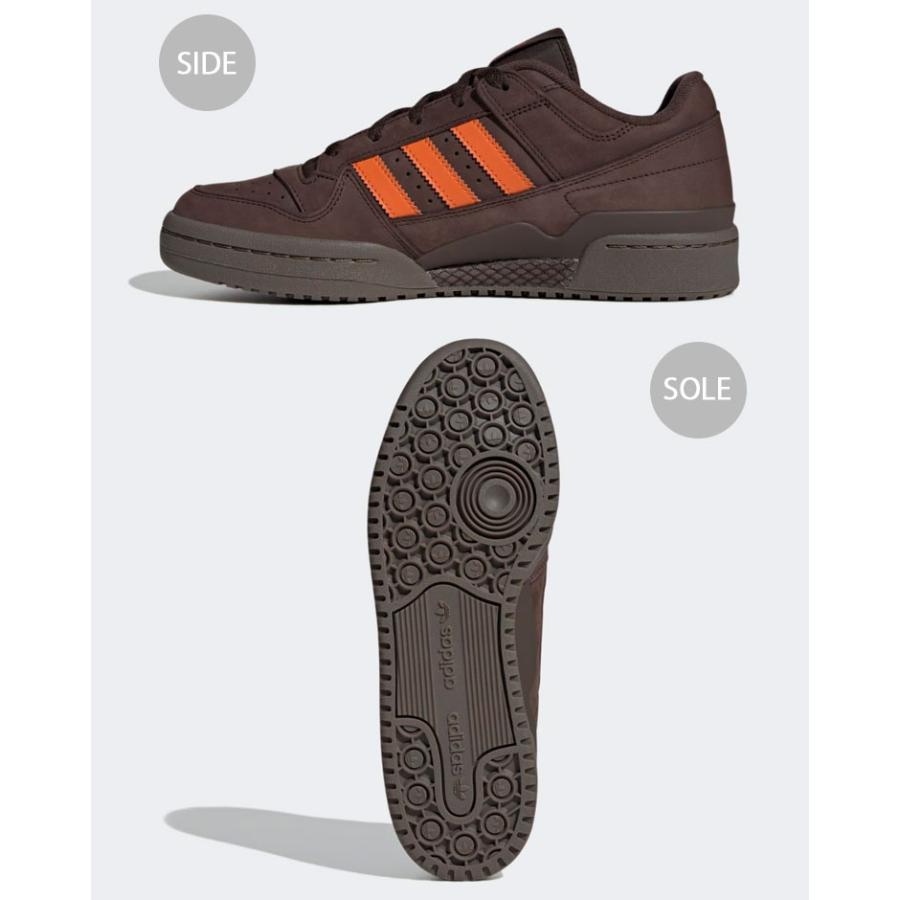adidas（アディダス） スニーカー FORUM LOW CL JS0508 BROWN ORANGE