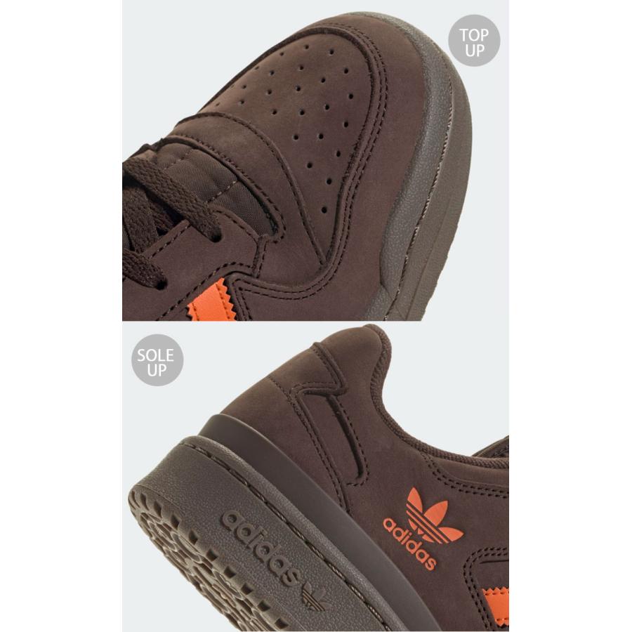 adidas（アディダス） スニーカー FORUM LOW CL JS0508 BROWN ORANGE