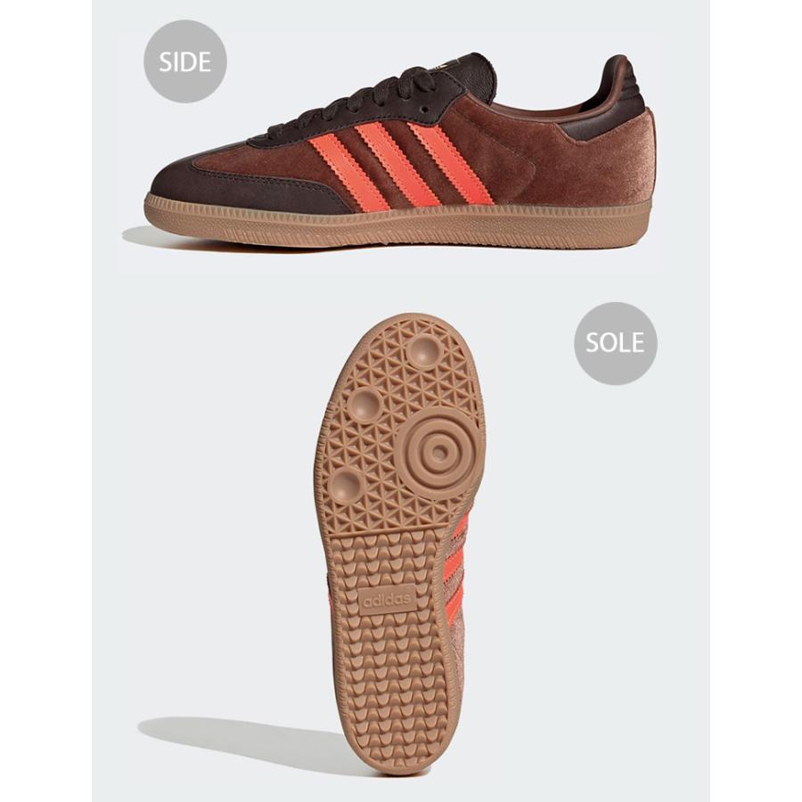 adidas originals アディダス スニーカー SAMBA OG W JS1393 BROWN シューズ サンバOG W ブラウン テラス系 T-トゥ メンズ レディース adidas（アディダス） adidas originals スニーカー SAMBA OG W JS1393