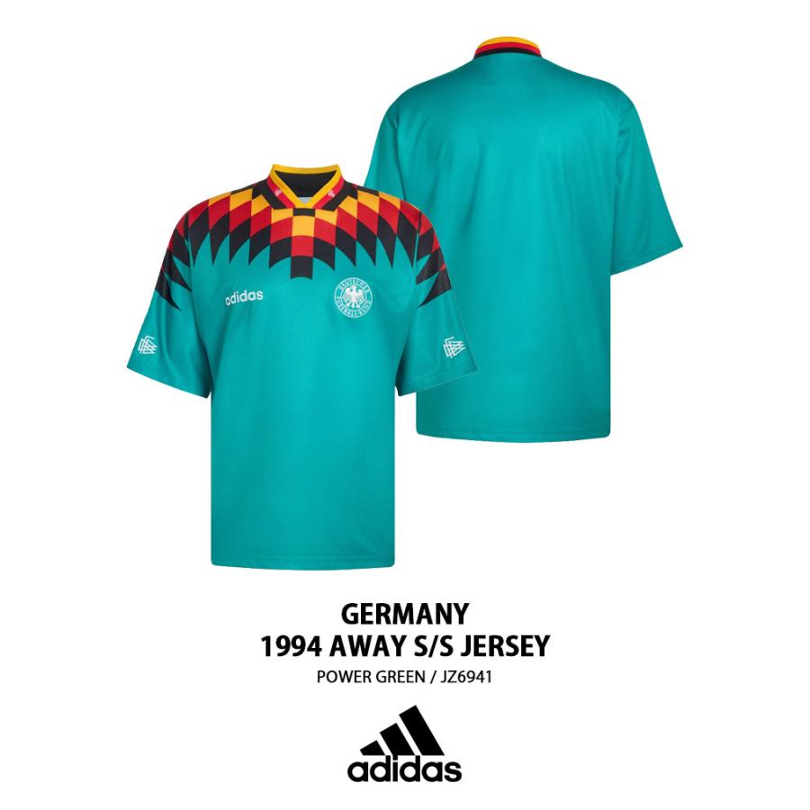 adidas（アディダス） 半袖 ジャージ Tシャツ GERMANY 1994 AWAY S/S