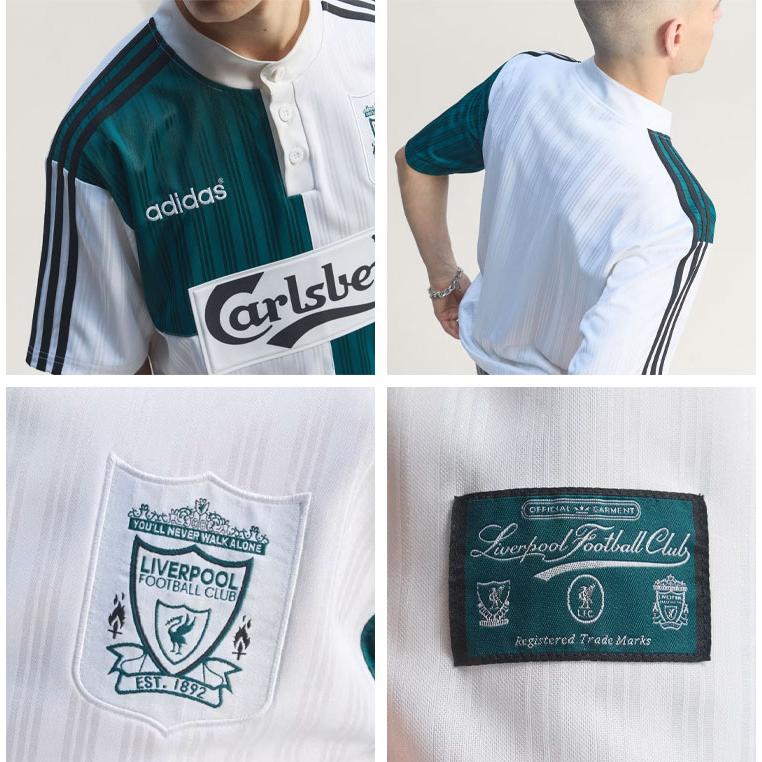 adidas（アディダス） 半袖 ジャージ Tシャツ LIVERPOOL FC 95 AWAY S