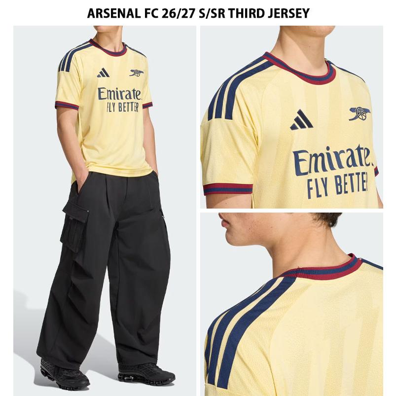adidas（アディダス） アーセナルユニ 半袖 ジャージ Tシャツ ARSENAL
