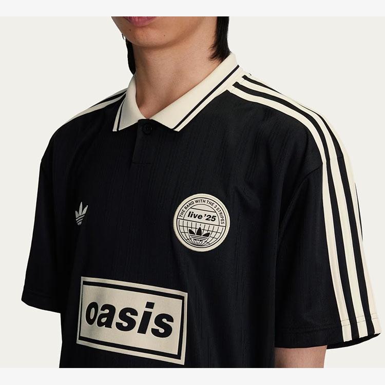 adidas originals アディダス 襟付き 半袖 ジャージ OASIS TOUR live