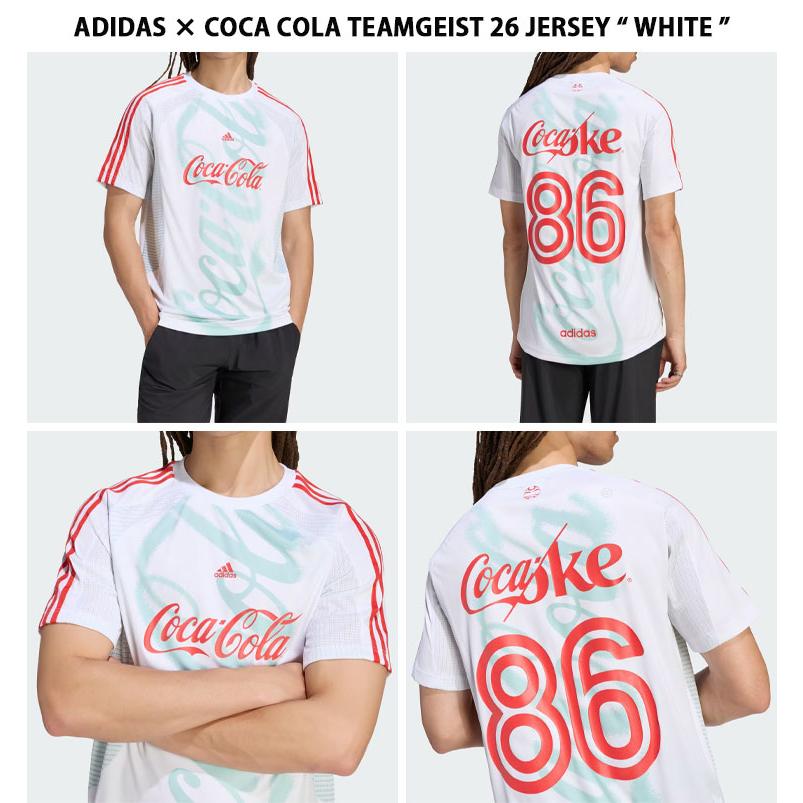 adidas（アディダス） × コカコーラ コラボ 半袖 ジャージ Tシャツ