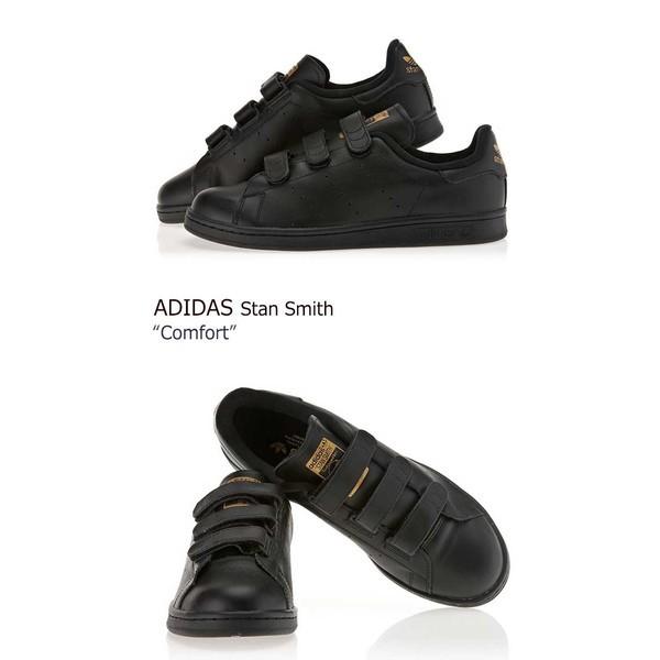 adidas STANSMITH CF アディダス スタンスミス ベルクロ Black ブラック S75189｜a-dot｜02