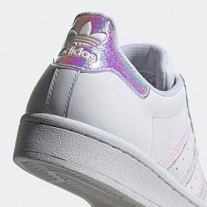 Adidas superstar rainbow silver online