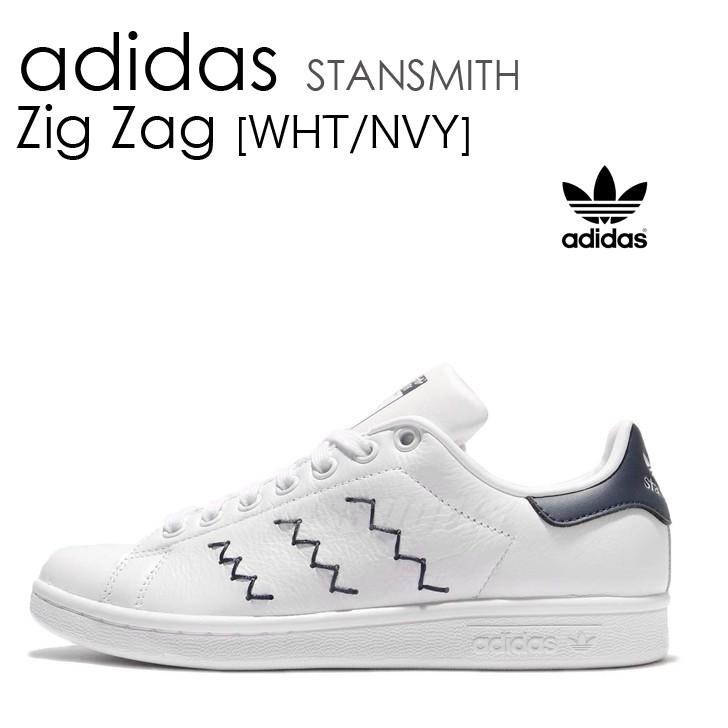 adidas Stan Smith ZIG ZAG アディダス ネイビー ホワイト スタンスミス ジグザグ BZ0402  :ad-sszzne:セレクトショップ a-dot - 通販 - Yahoo!ショッピング