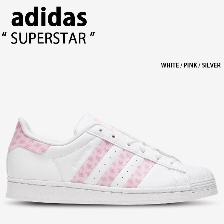 adidas originals アディダス スニーカー SUPERSTAR WHITE PINK adidas originals アディダス スニーカー SUPERSTAR WHITE PINK