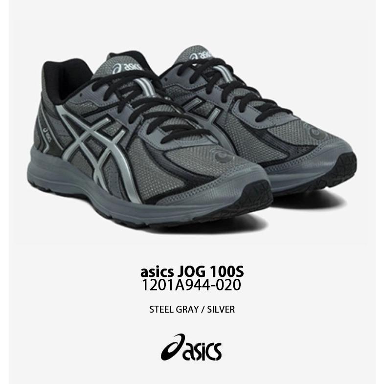 ASICS asics アシックス スニーカー JOG 100S STEEL GRAY SILVER