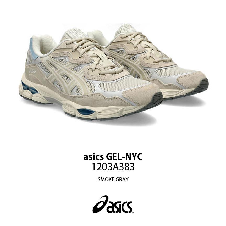 asics アシックス スニーカー GEL-NYC SMOKE GRAY 1203A383-023 シューズ スモークグレー ランニングシューズ モダンスタイル メンズ レディース｜a-dot｜03