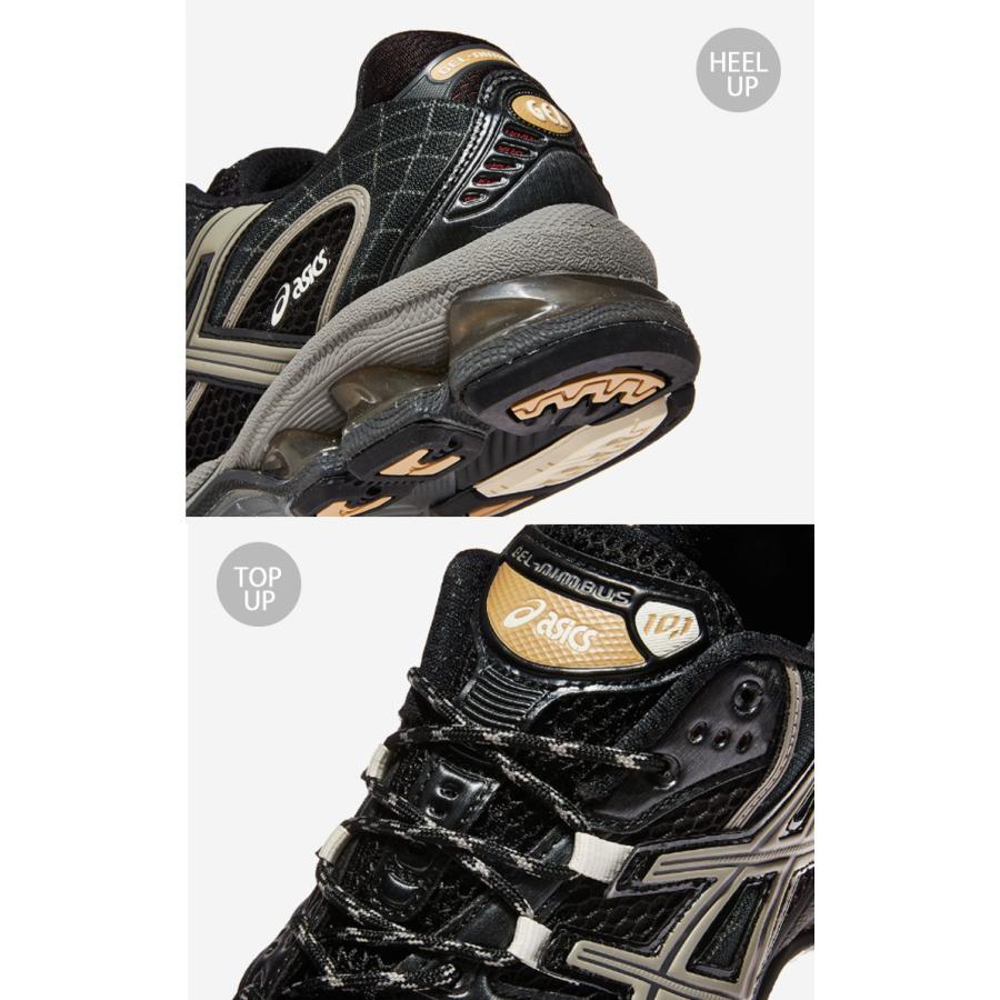 ASICS（アシックス） スニーカー GEL-NIMBUS 10.1 BLACK CLAY GRAY