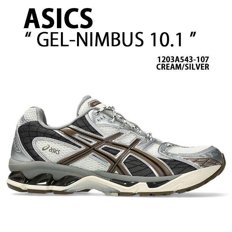 靴 ASICS GEL-NIMBUS 10.1 1203A543.107 アシックス ASICS GEL-NIMBUS 10.1 -1203A543.107（CREAM/PURE