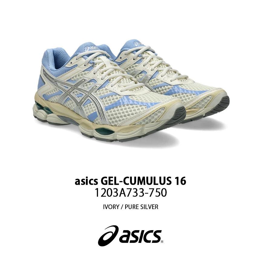 ASICS（アシックス） スニーカー GEL-CUMULUS 16 IVORY SILVER