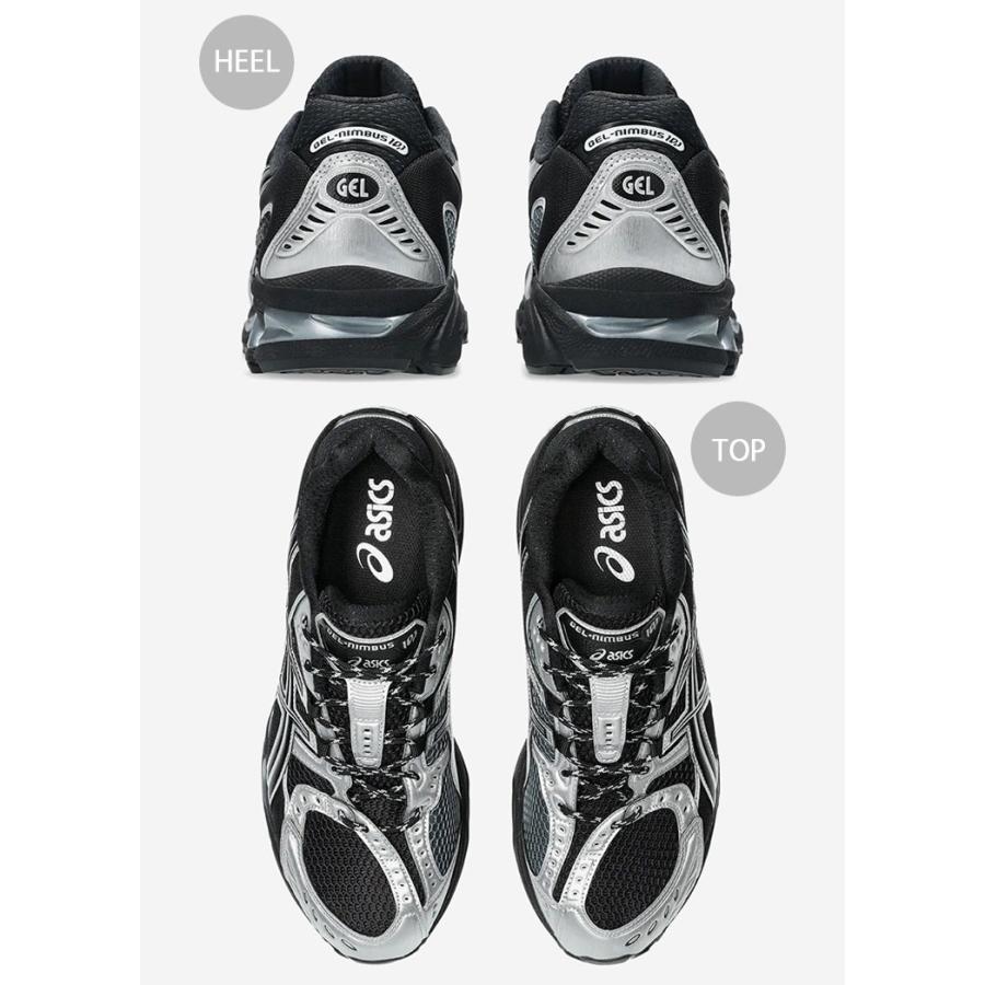 ASICS GEL-NIMBUS 10.1 スニーカー シルバー/ブラック ASICS Gel-Nimbus 10.1 Black Pure Silver 韓国限定☆送料込