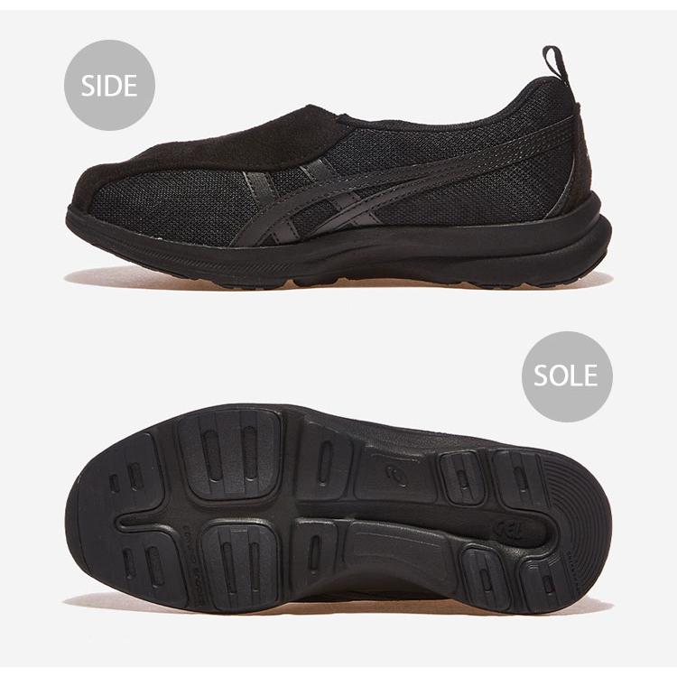 ASICS（アシックス） スニーカー LIFEWALKER W018 W WIDE BLACK