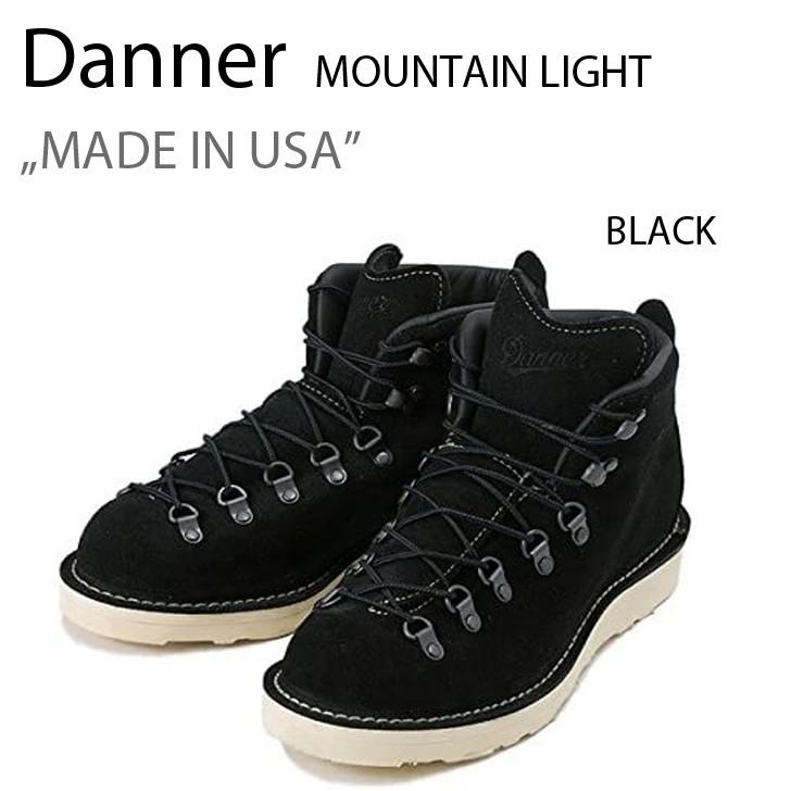 DANNER MOUNTAIN LIGHT BLACK SUEDE 30910X MADE IN USA ダナー マウンテンライト ゴアテックス | Danner