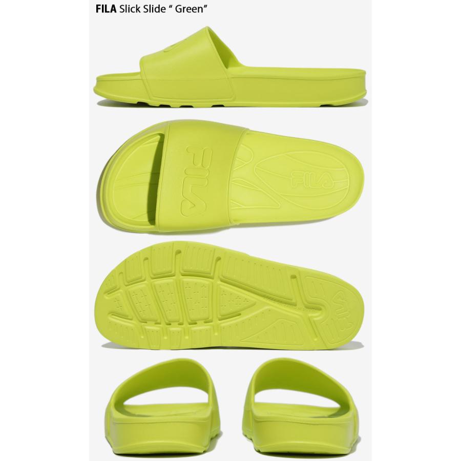 FILA フィラ サンダル SLICK SLIDE 1SM01971F スリック スライド シャワーサンダル スポーツサンダル ロゴ メンズ レディース 男性用 女性用｜a-dot｜10