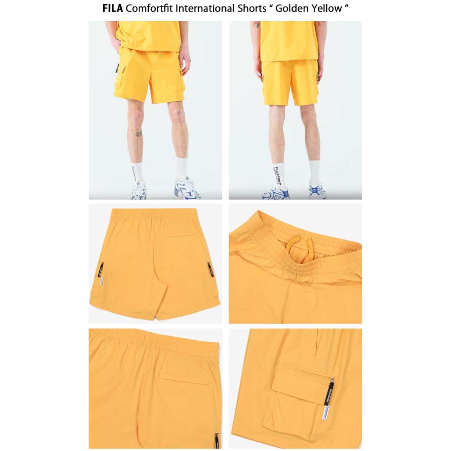 FILA フィラ パンツ COMFORTFIT INTERNATIONAL SHORTS FS2TRF2131X コンフォートフィット インターナショナル ショーツ 短パン 半ズボン メンズ レディース｜a-dot｜04