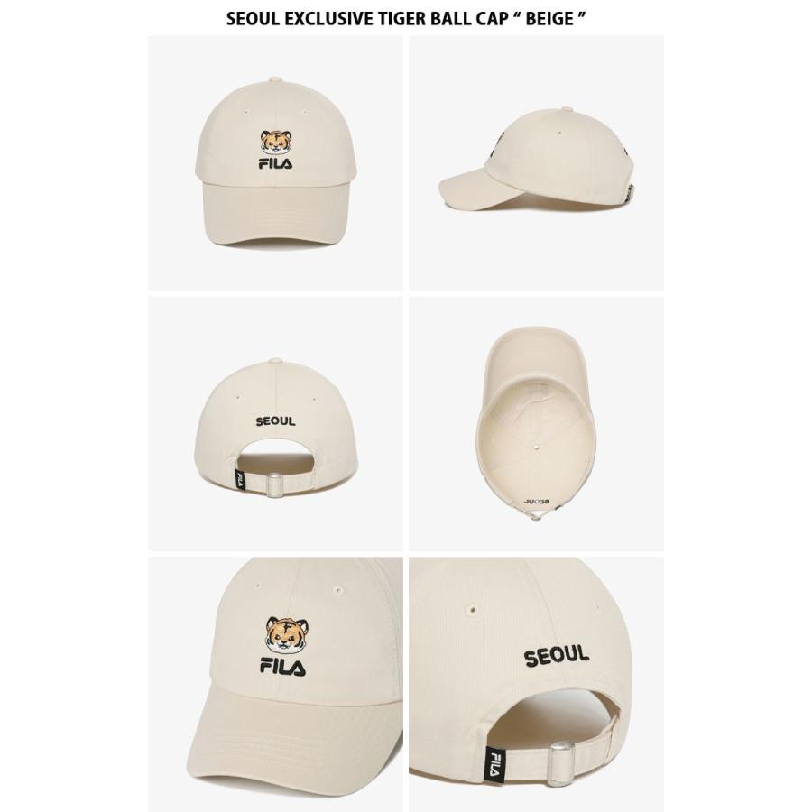 FILA（フィラ） キャップ SEOUL EXCLUSIVE TIGER BALL CAP ソウル