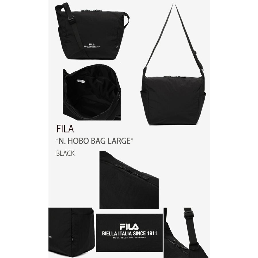 FILA フィラ ショルダーバッグ N. HOBO BAG LARGE バッグ ショルダー カバン メッセンジャーバッグ 斜め掛け