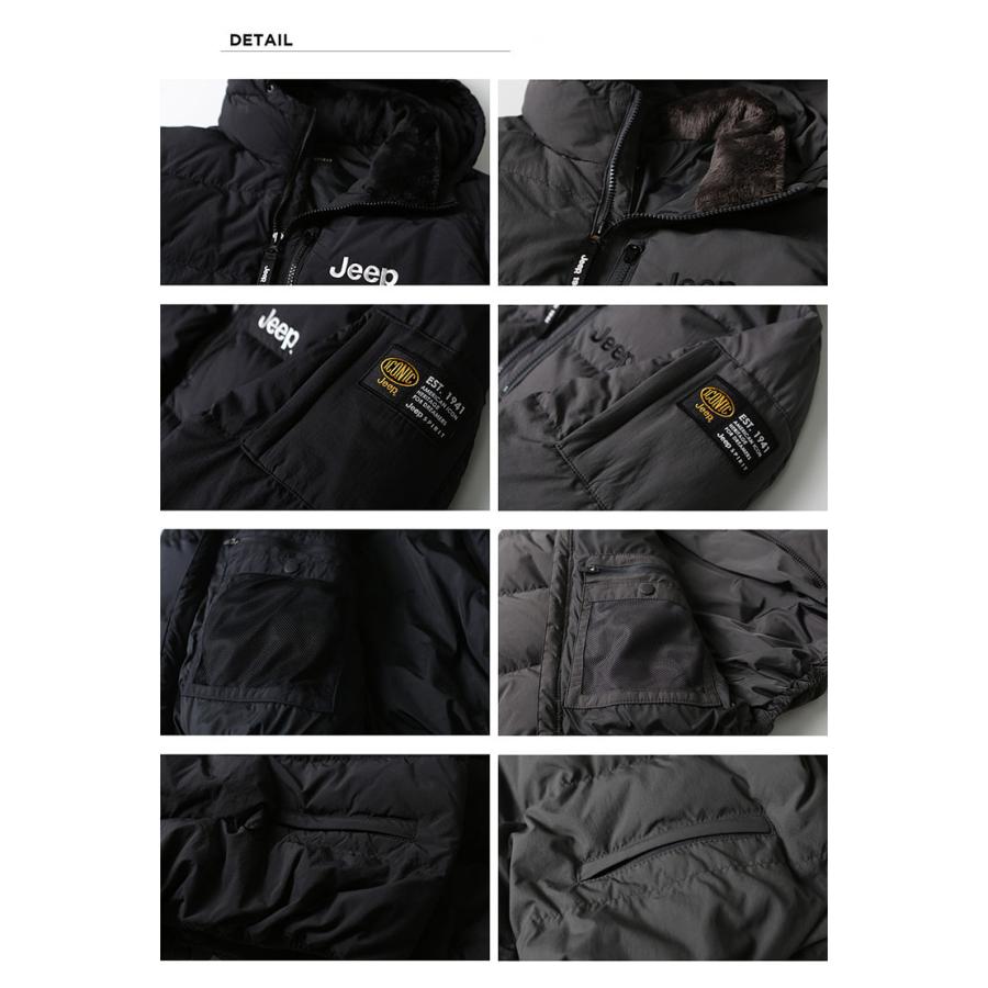 Jeep ジープ ダウンジャケット ICONIC HOOD DOWN JUMPER ダウン 