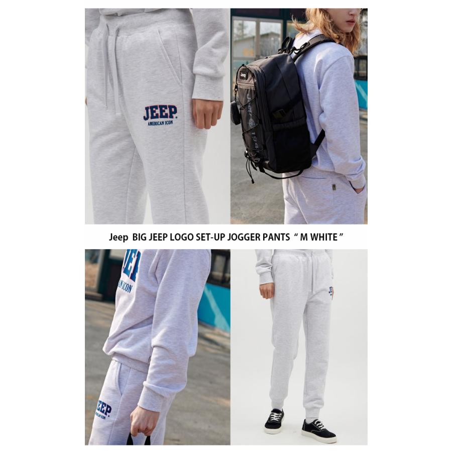 Jeep ジープ ジョガーパンツ BIG JEEP LOGO SET-UP JOGGER PANTS